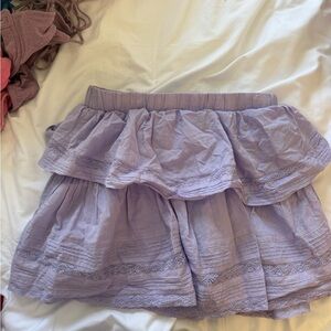 MARBLE Lilac A-Line Skirt
